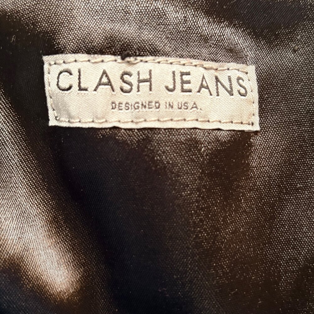 Jean Vest with Satin Like Backing - Picture 5 of 6